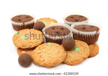 اروع تشكيلة لمحبي الكاب كيك Stock-photo-cookies-42288109