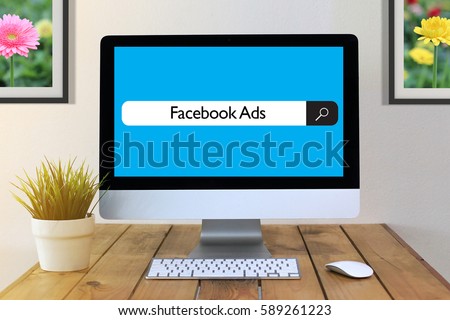 Web search concept : Facebook Ads