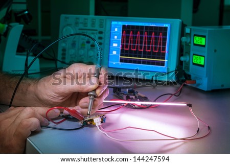 Testing of radioelectronic equipment