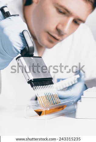 Setting up PCR reaction with multichannel pipette