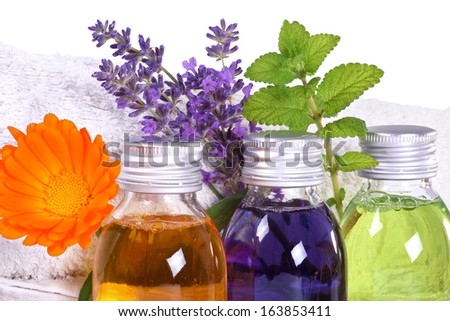 Bathing oil calendula lavender melissa Bathing oil calendula lavender melissa