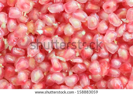 pomegranates background.