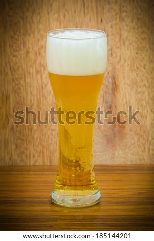 Glass beer Background