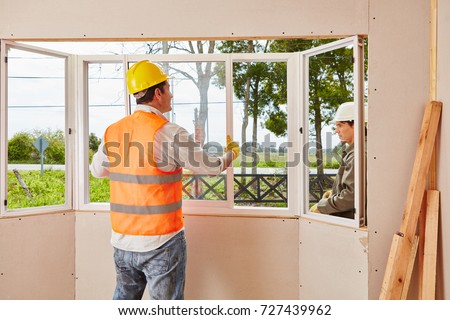 Window construction glaziery process for woodhouse