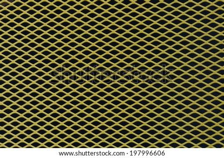 Iron net yellow