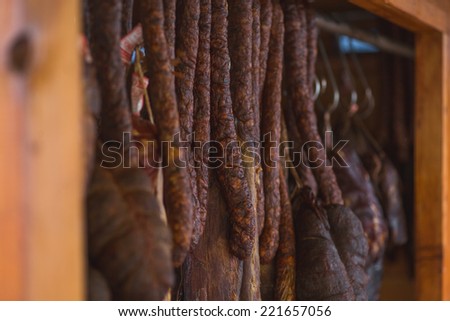Dry-cured meat