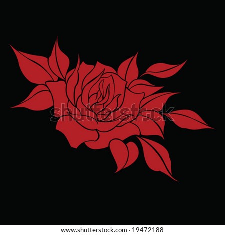 tattoo roses. Tribal Tattoo Rose