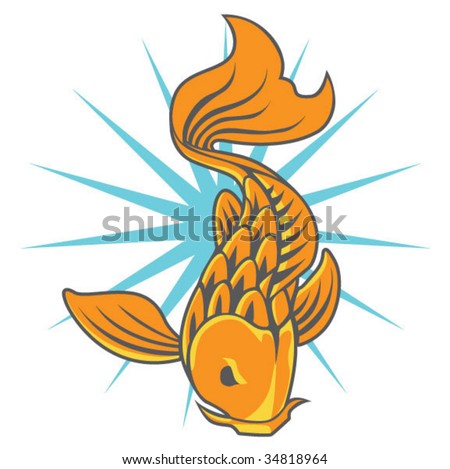 stock vector Koi Fish Save to a lightbox Please Login