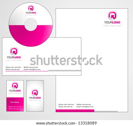 Letterhead Logo Designfree Download on Letterhead Template Design   Vector   13358089   Shutterstock