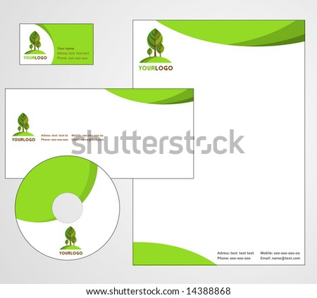 Letterhead  Logo Design on Stock Vector Letterhead Template Design Vector File   Re Downloads Com