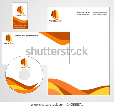 Creative Logo Design on Letterhead Template Design   Vector File   14388871   Shutterstock