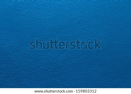 Blue leather with texture/structure