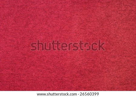 Texture from a red wool small knit