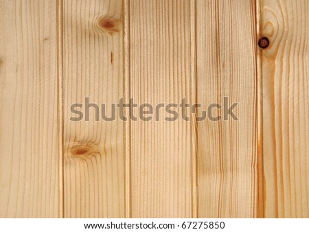 Closeup background from raw even smooth wood