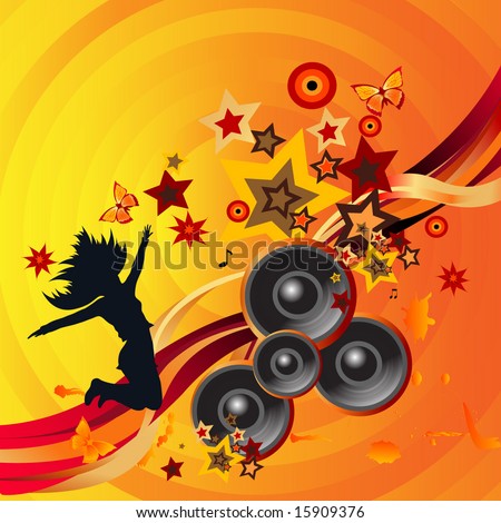 music background. vector : Music background