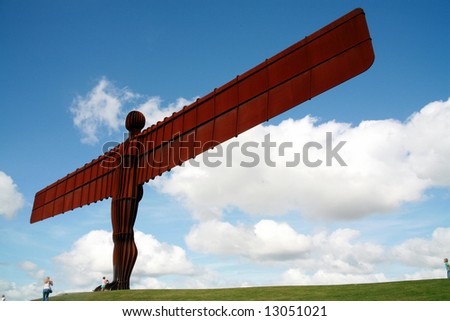 Angel of the North; located in Northumberland (England)