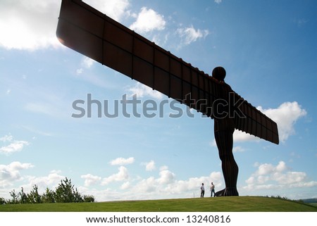 Angel of the North; located in Northumberland (England)