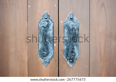 castle door texture wood background