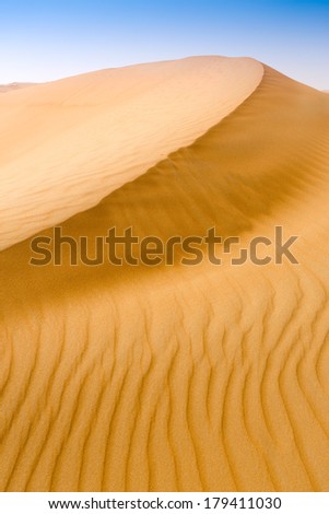 Arabic sand dune