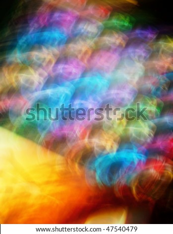 abstract background, obtained with a freezelight photographic style