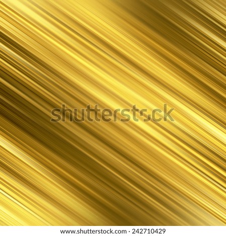 gold abstract background, modern diagonal pattern, many shinny stripes