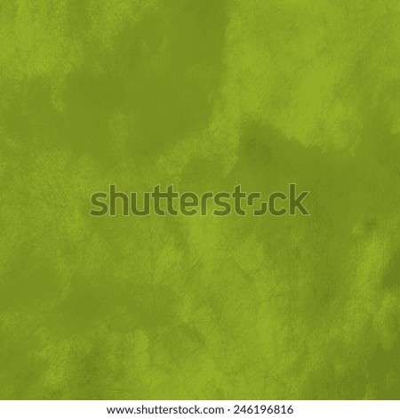 green waterclor spots, old paper grunge background