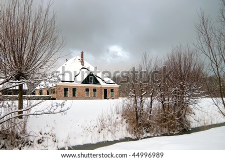 Dutch farmer house