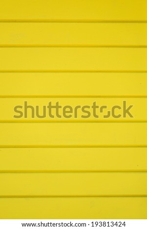 Yellow wood plank texture background