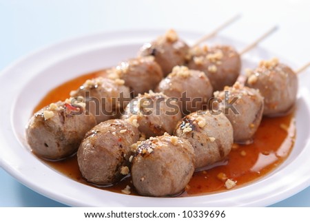 Grilled Meat Balls