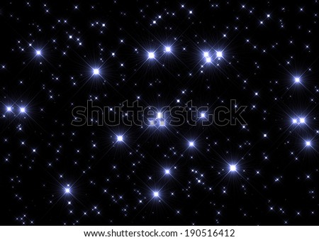 Stars in a zodiacal constellation of Cancer.