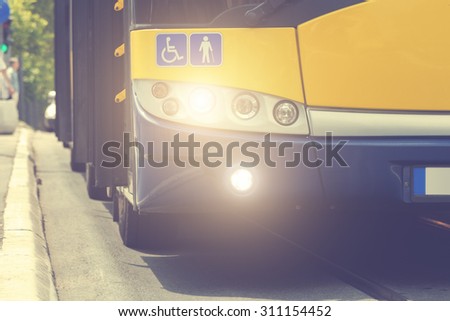 Public transportation - bus.