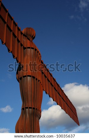 Angel of the North near Newcastle upon Tyne