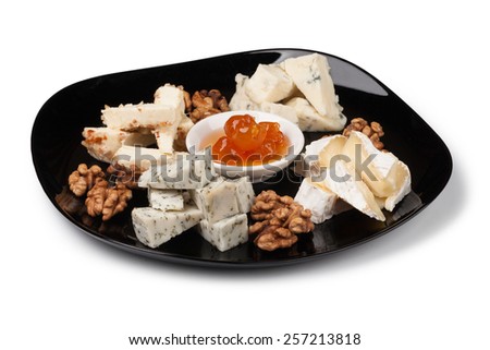 cheese plate and nuts