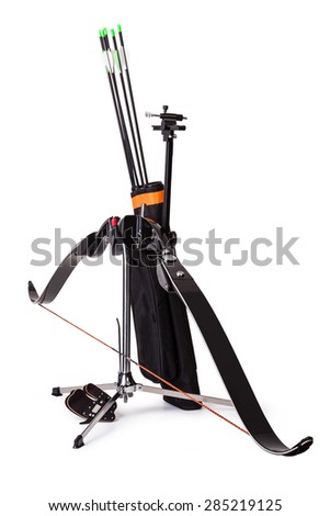Sport bow isolated on white Sport bow isolated on white