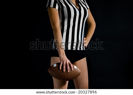 Sexy Female NFL Referee