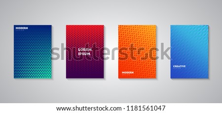 Colorful halftone gradients, colorful cover gradient, cool backgrounds, gradient background, minimal design