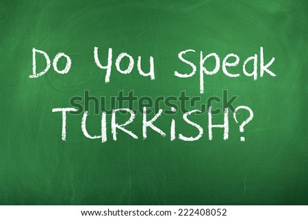 Do You Speak Turkish