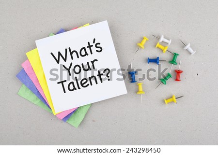 What is your talent phrase