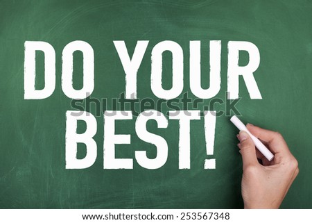 Do Your Best