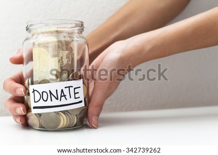 Donate Money Jar / Donation