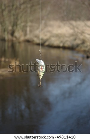 little wobbler for fishing a predatory fish