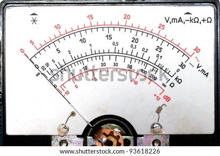 old universal measuring instrument