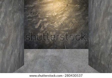 Polished bare concrete wall interior texture background