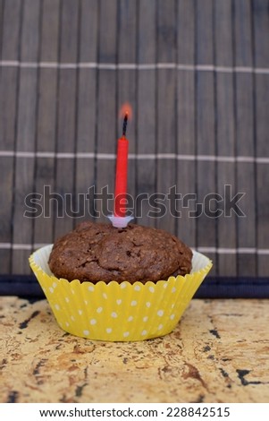 Happy Birthday Muffin