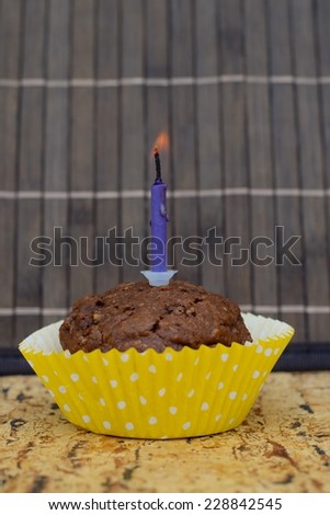 Happy Birthday Muffin