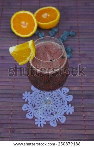 Blueberry Orange Drink