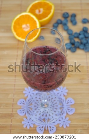 Blueberry Orange Drink