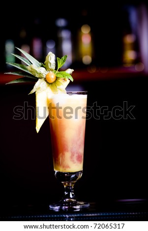 Sex on the Beach mixed drink