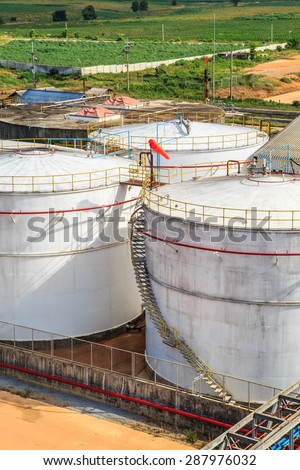 Refinery Industry tank production petroleum and pipeline.