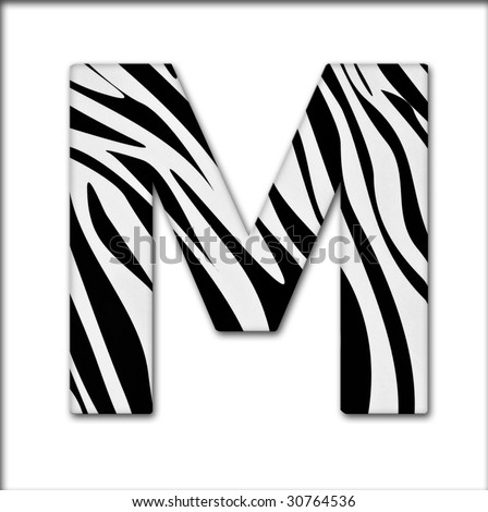 letter m images. stock photo : Letter M from